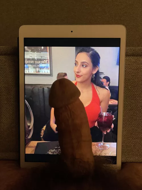 My thick cock looks great on her, don’t you think? KIk me if you want the same treatment for your crush nclogan123