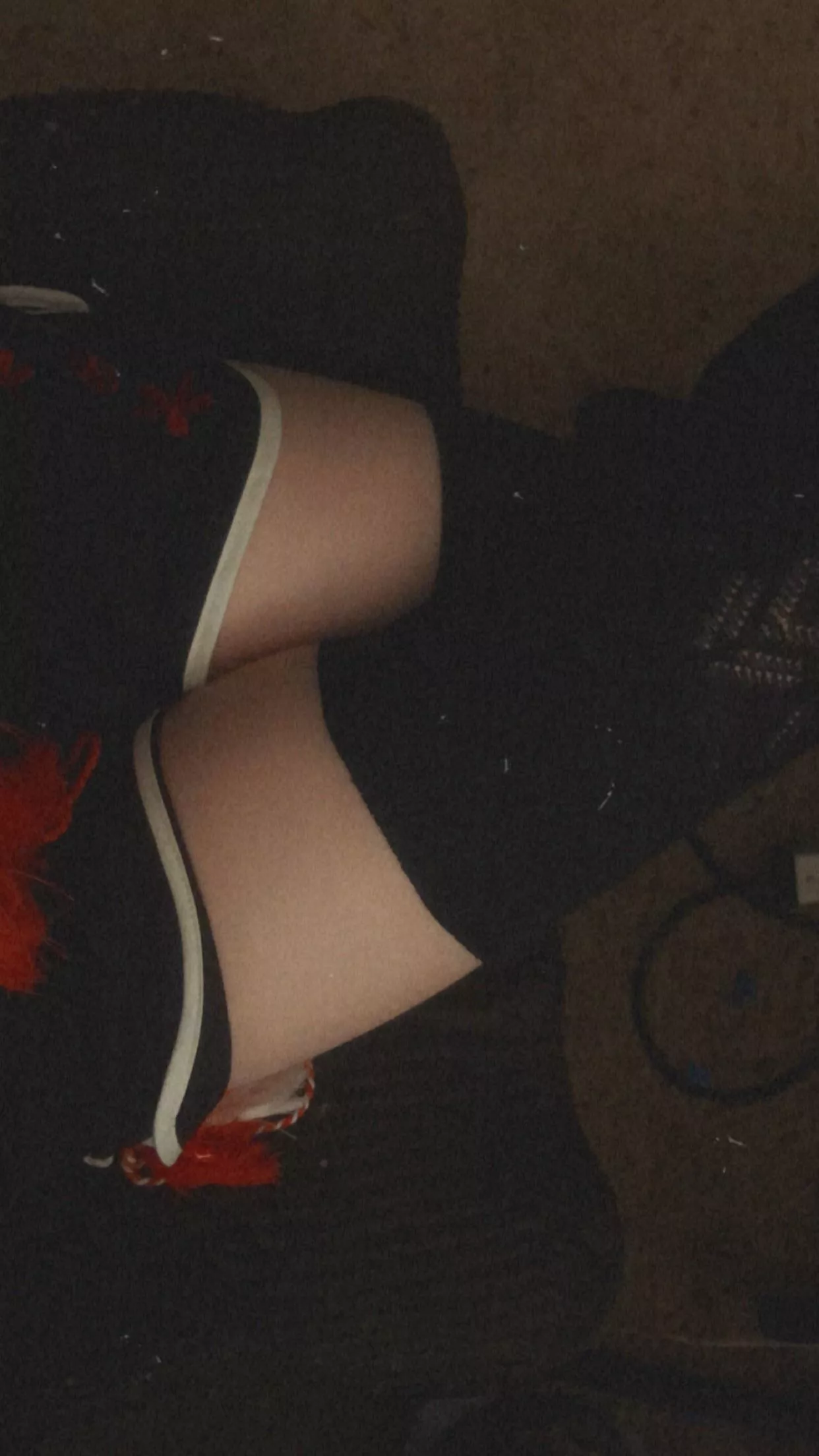 my thighs are a skinnier than i would like but whatever i’ll work with what i have