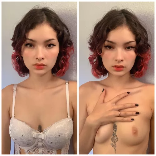 My tits aren’t big but they’re still a handful! 🥰