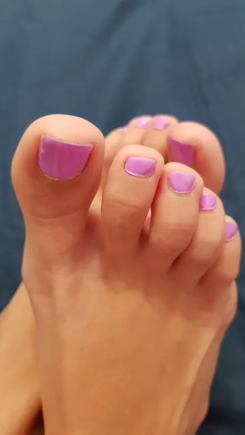 My toes...