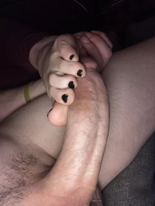 My toes grip quite well 💋👣