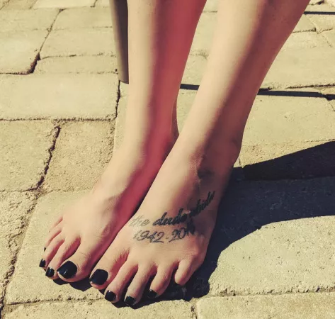 My toes look really long here ππ