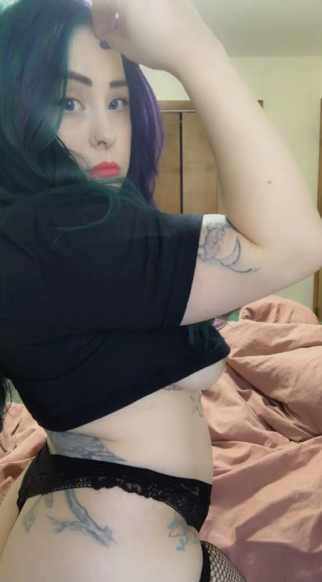 My tops a little small, but I don’t think you’ll mind. My tops a little small, but I don’t think you’ll mind.