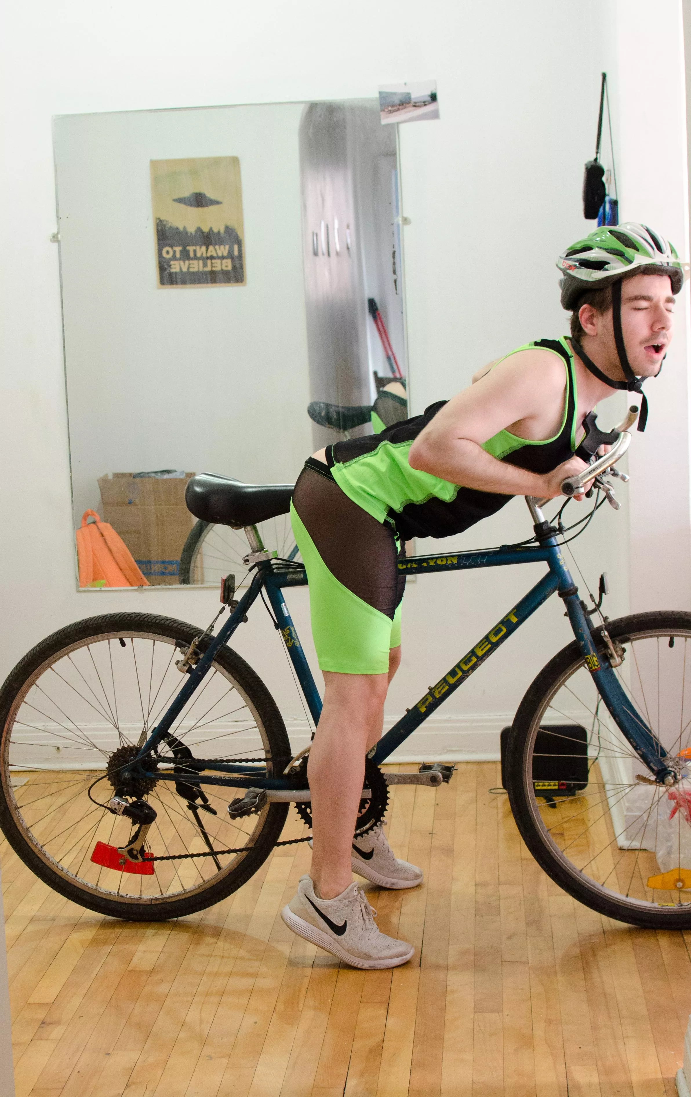 My toughts when my crush asks me for a bike ride