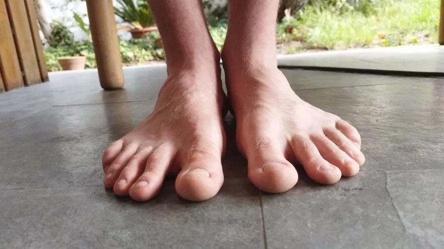 My troll feet.