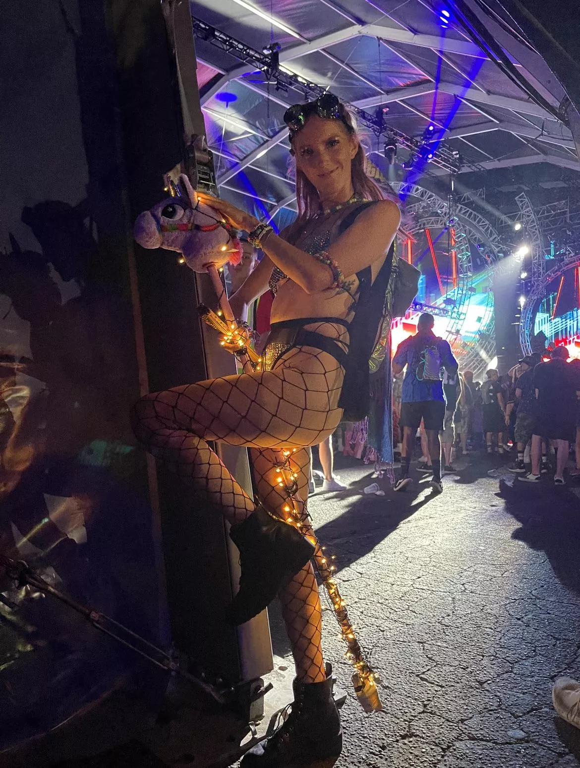 My unicorn totem🦄✨ Her name is Peggy🍆😜 She likes men & women💞