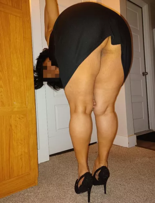 My wife after her