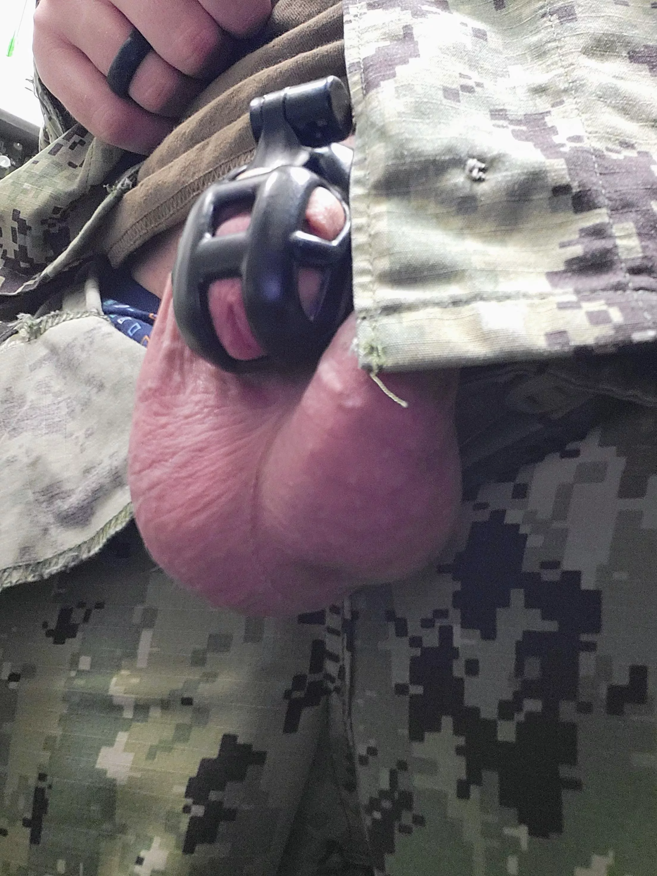 My wife locked me away and turned me into her bitch boy.