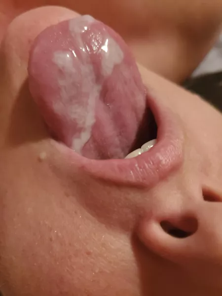 My Wife tasting Cum 💦
