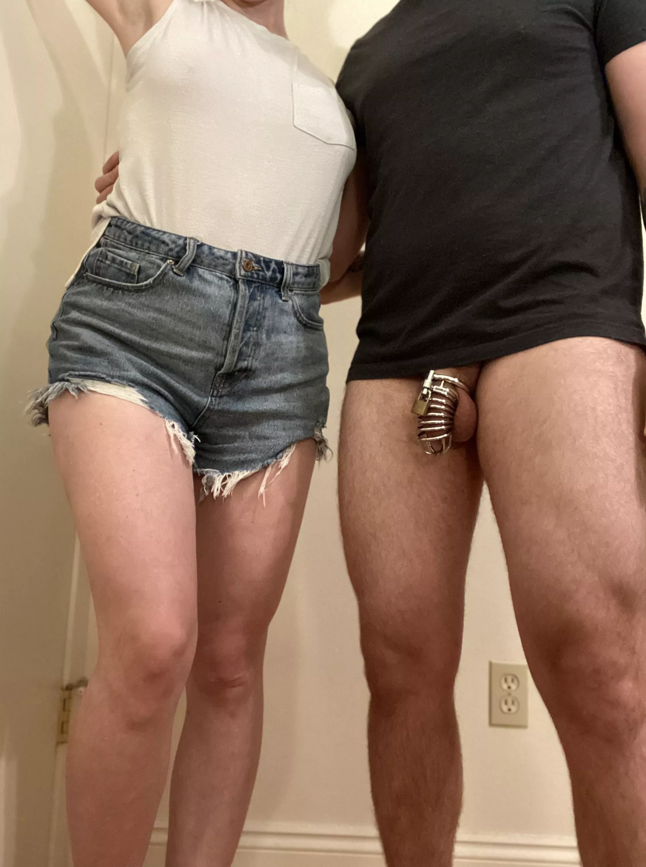 My wife wears the pants (and holds the keys) My wife wears the pants (and holds the keys)