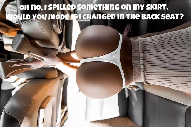 My wife’s ass is perfect. She uses a trick to show it to men she wants to seduce… My wife’s ass is perfect. She uses a trick to show it to men she wants to seduce…
