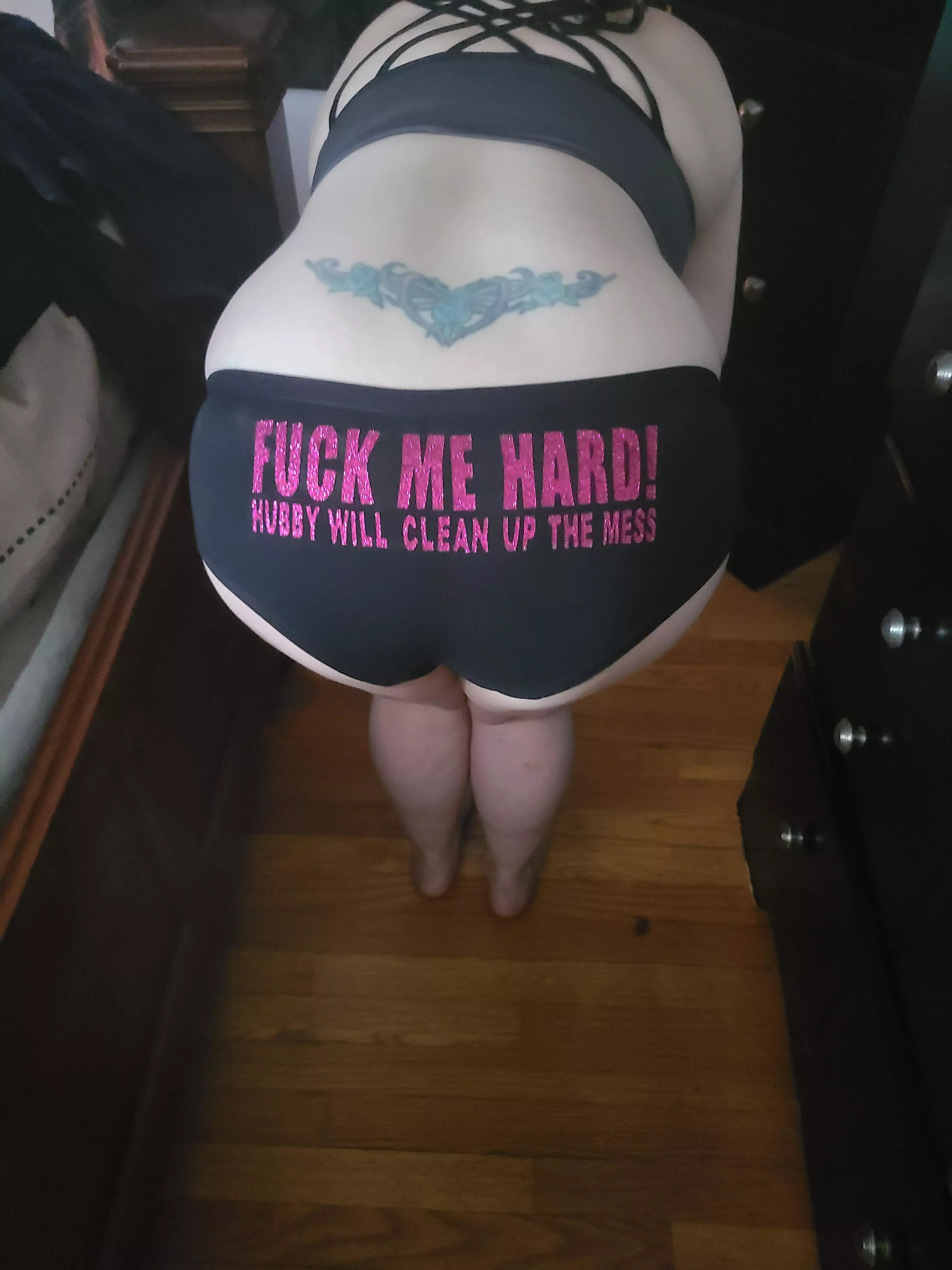 My wife's new panties 😉 My wife's new panties 😉
