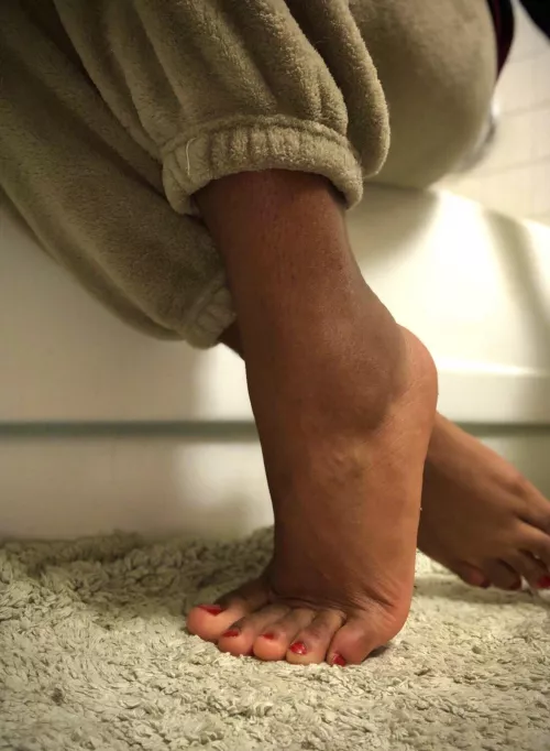 My yummy heel and toes