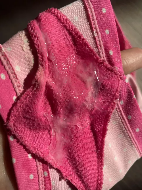 My yummy panties this morning š