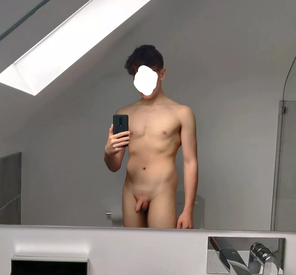 My(18) soft virgin cock