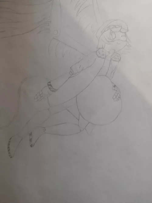 N taking his prey for a fly (made by me!)