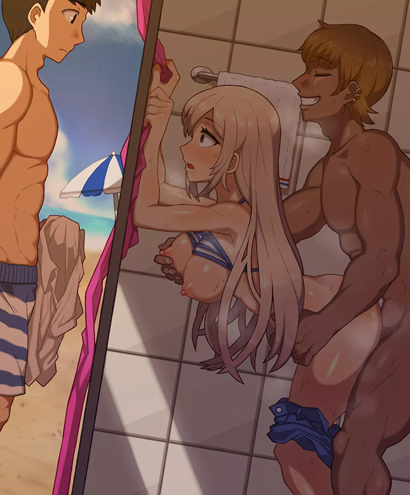 “Nah dude, I’m not sure where your girlfriend is.”