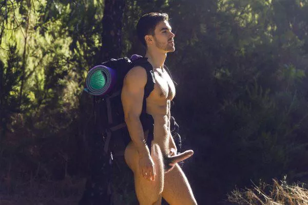 “Naked hiking” …