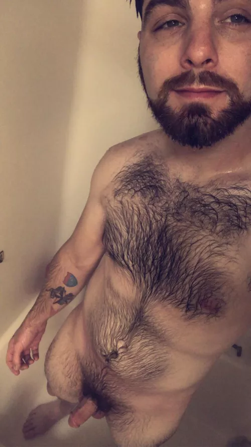 Naked in the shower is one of my top three fav places to be. My bed and inside of you are the other two 😉
