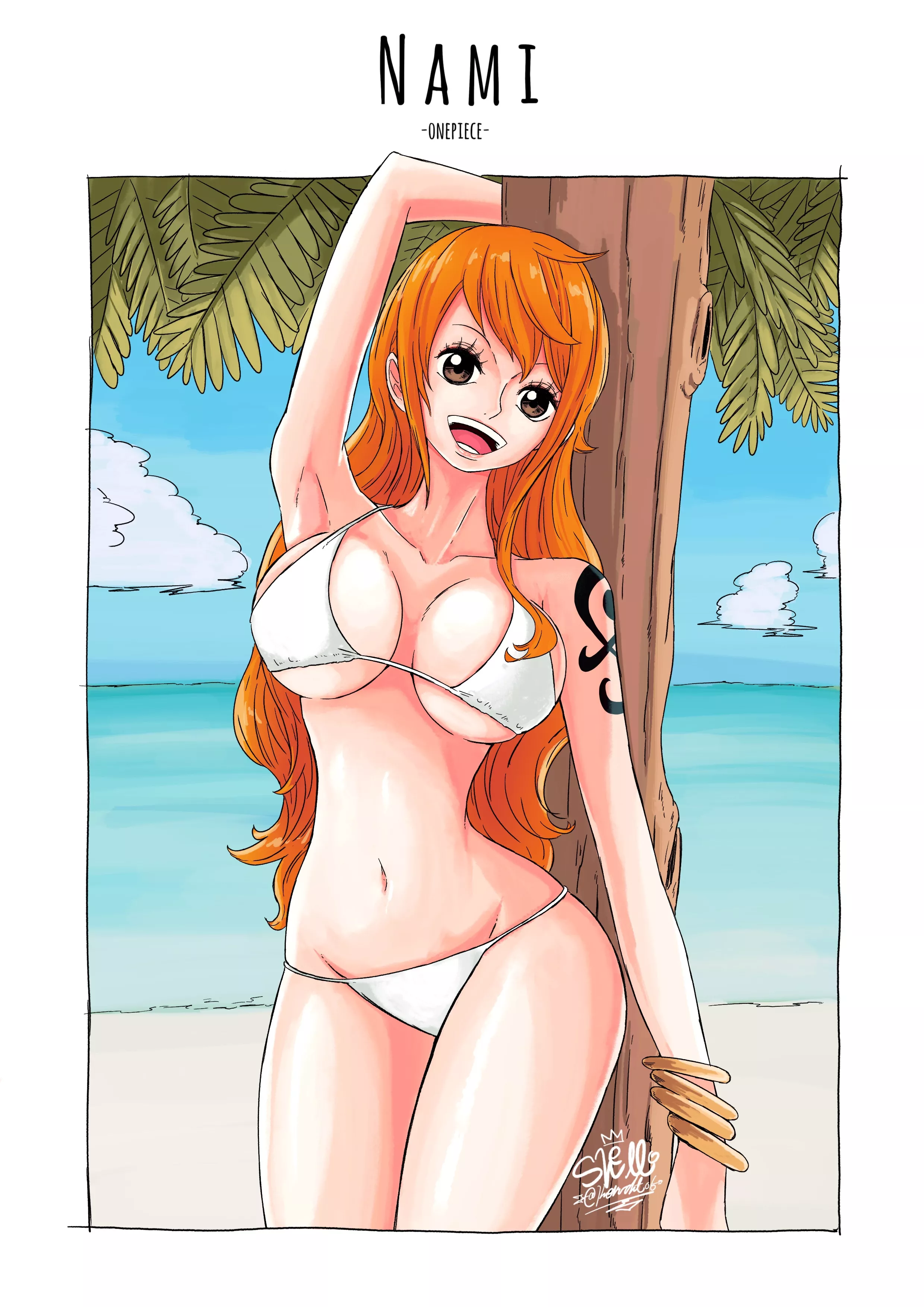 Nami by @ringadindons (One Piece)