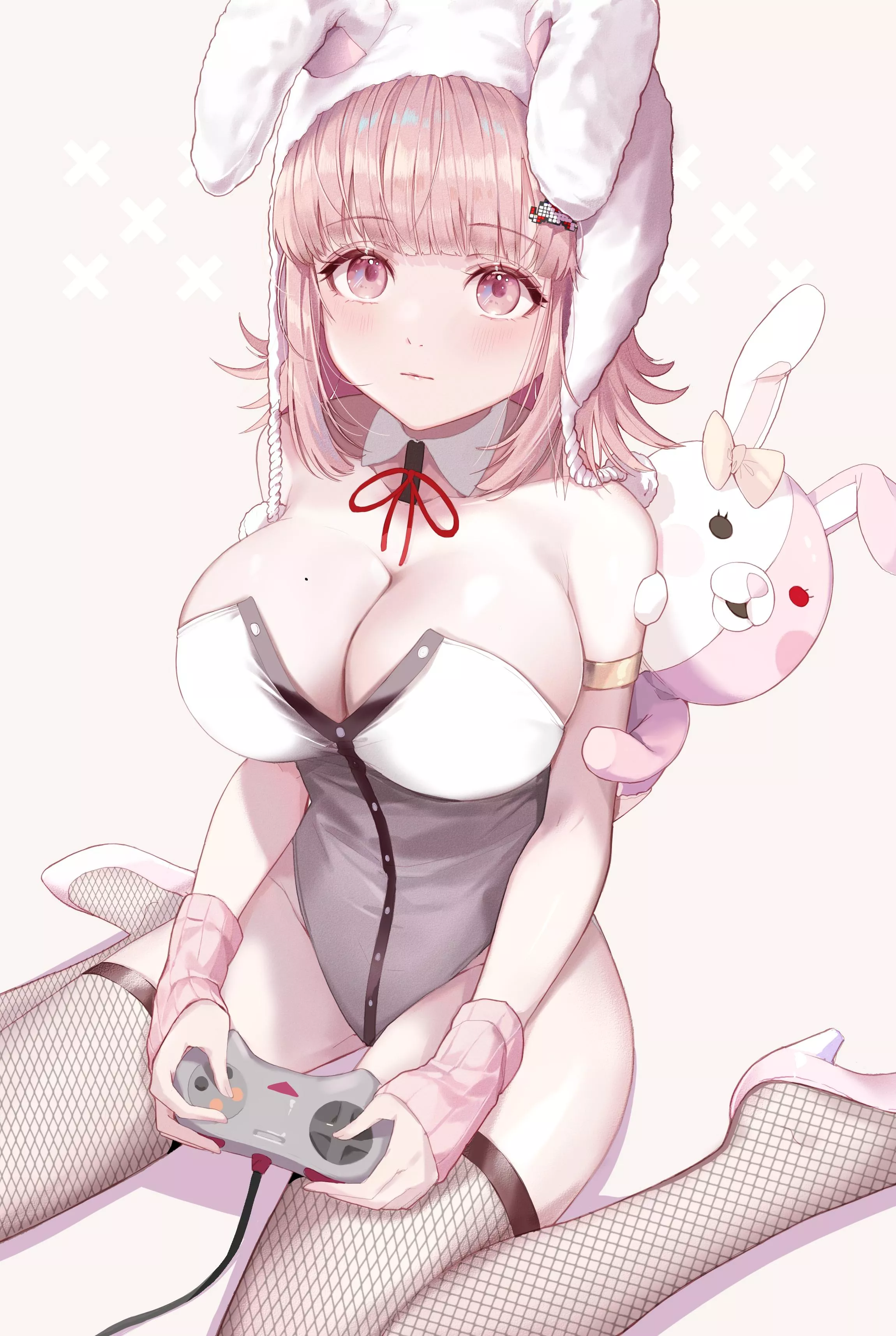 Nanami Chiaki Bunny Girl Playing Games (Karapp0) [Danganronpa] (X-post from r/animebodysuits)