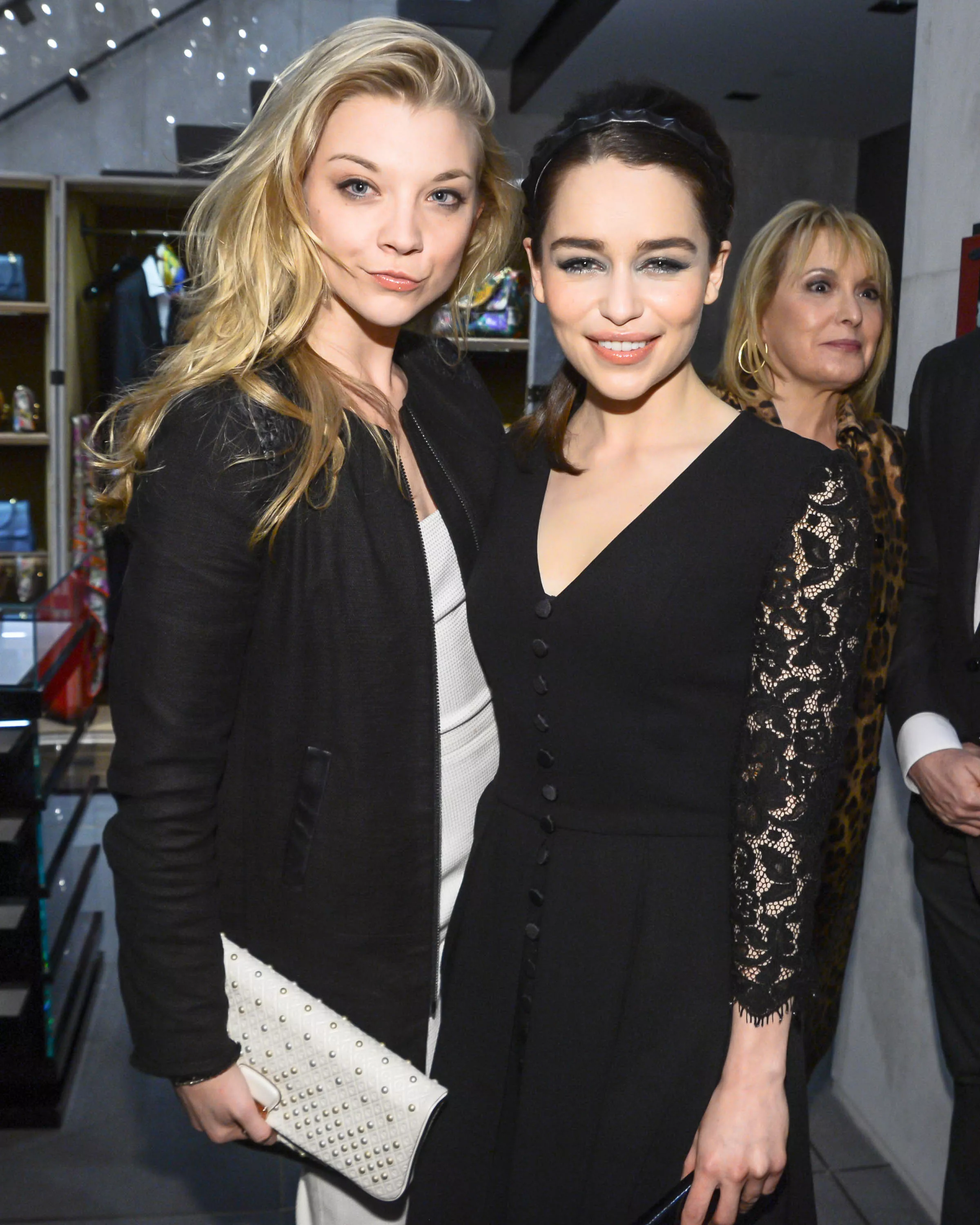 Natalie Dormer and Emilia Clarke