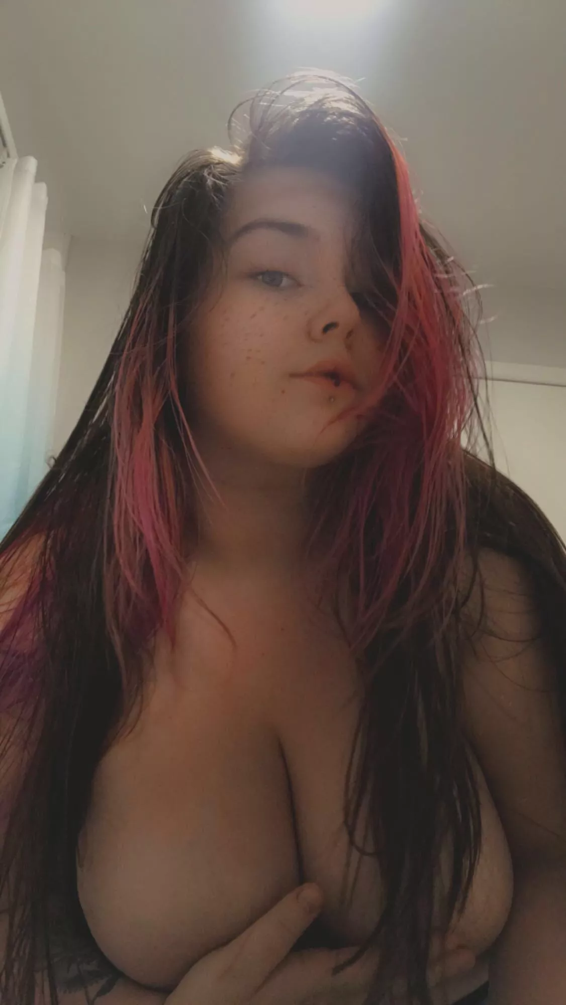 Natural Goth Before a shower 😉 ❤️