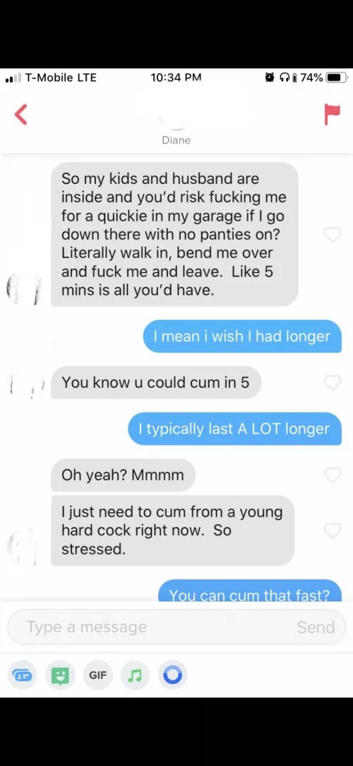 Naughty wife