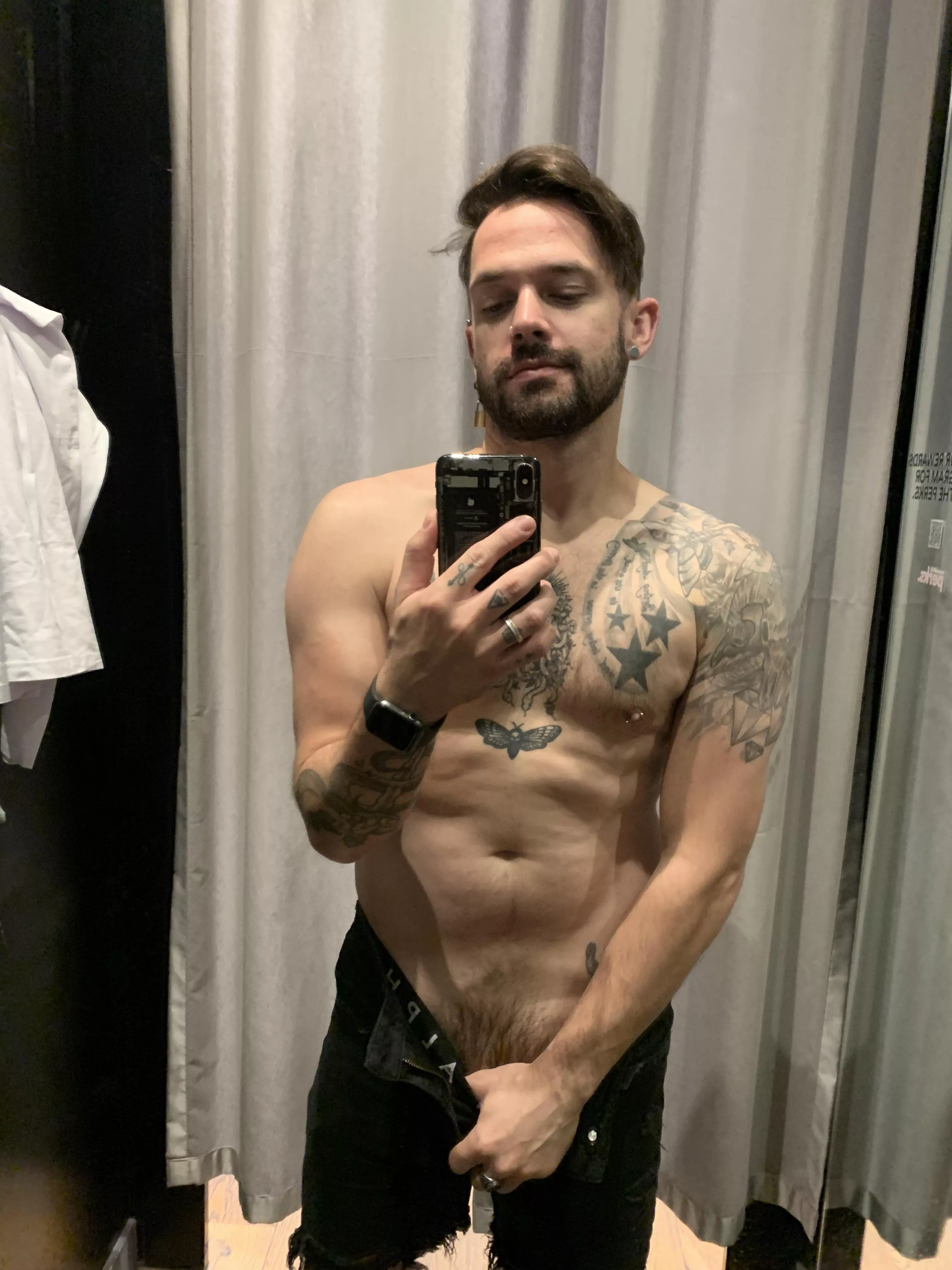 Need a hand in the change room…