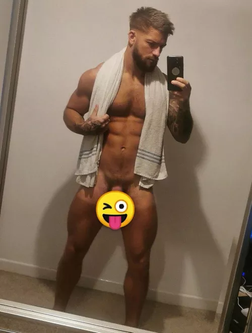 Need a shower partner. Any volunteers?