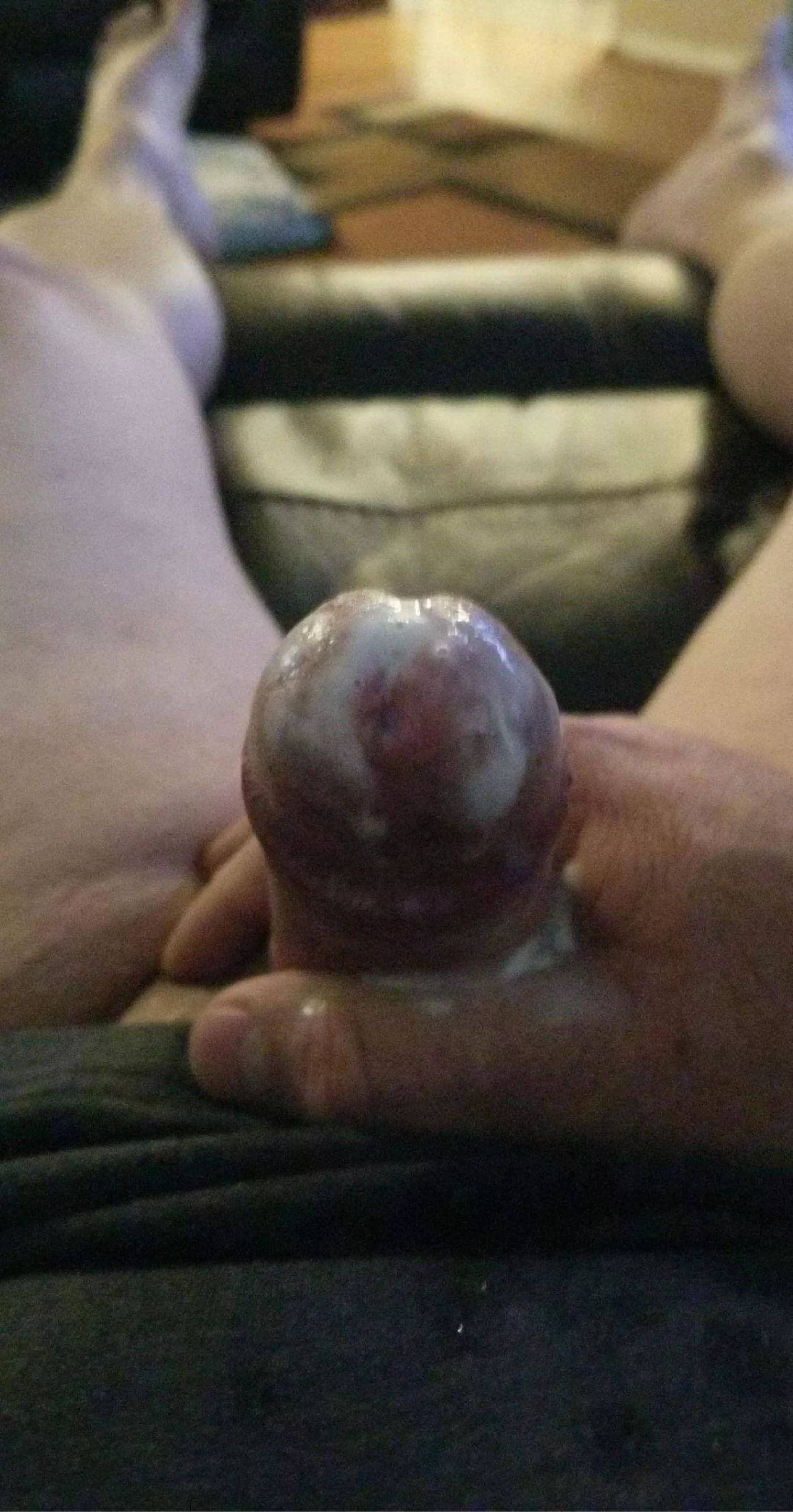 Need a sissy to crawl over and lick me clean