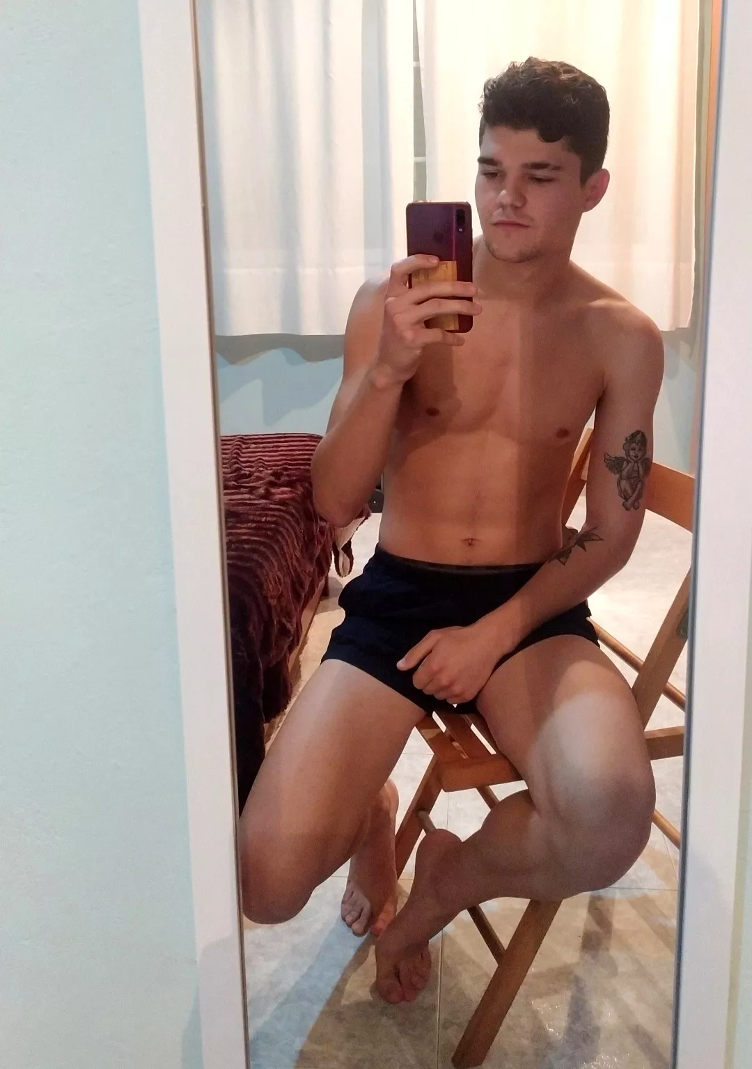 need bigger chair bigger mirror