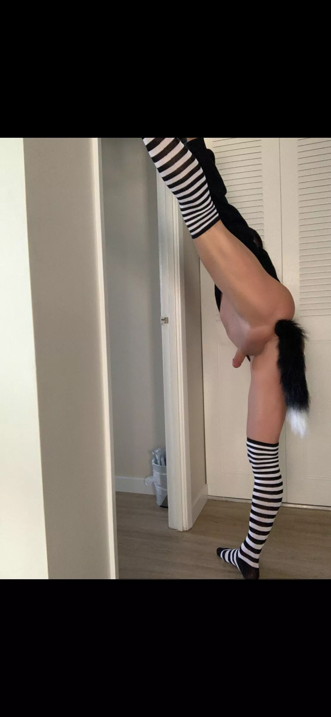 Need someone to help stretch me π Need someone to help stretch me π