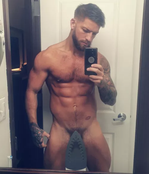 Need to figure out how to use this iron, otherwise I'll have nothing to wear 🤷🏼♂️