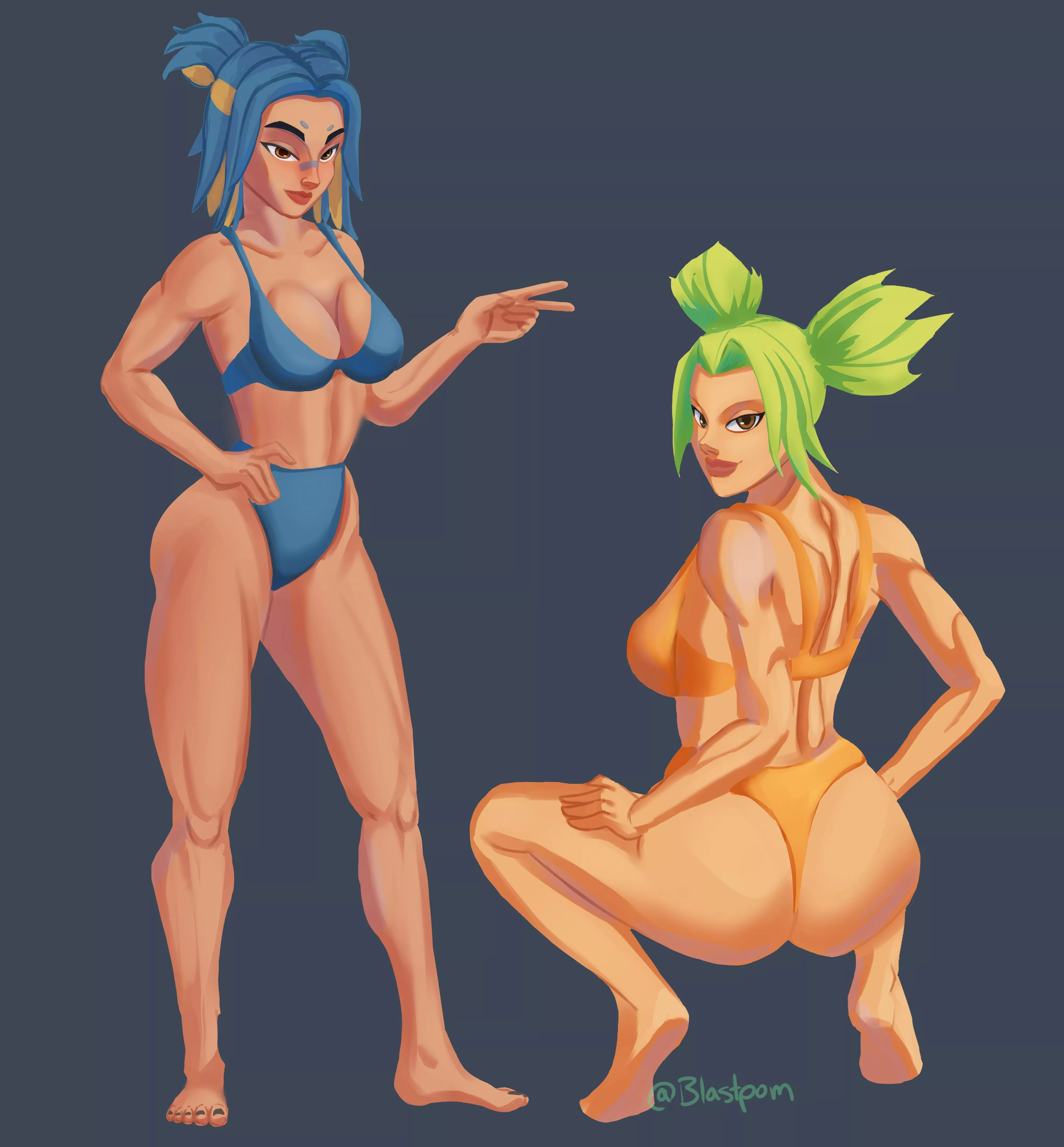 Neon and Zeri (Blastpom)