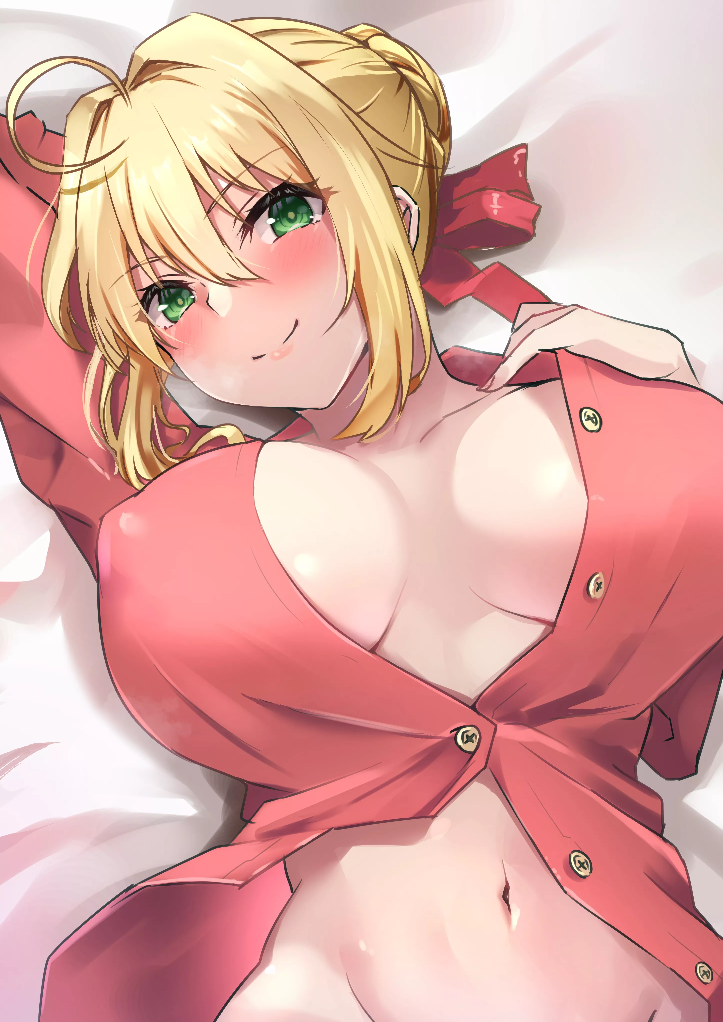 Nero in bed