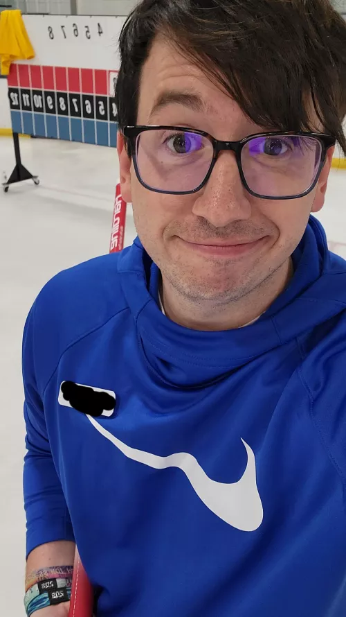 Never a better night than being on the ice! Though, being in a bed cuddling would be nice too ๐๐