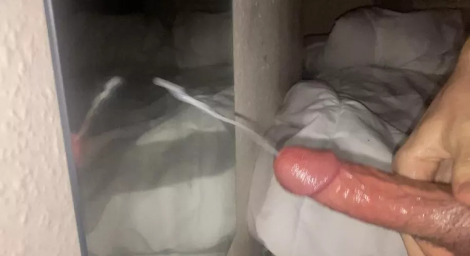 Never more than now have I wanted someone to be a mirror. Iβd love to see my fat load drip down someoneβs face and then slap my cock on their cheek, and squeeze the rest on their tongue. (26) cum vid in bio