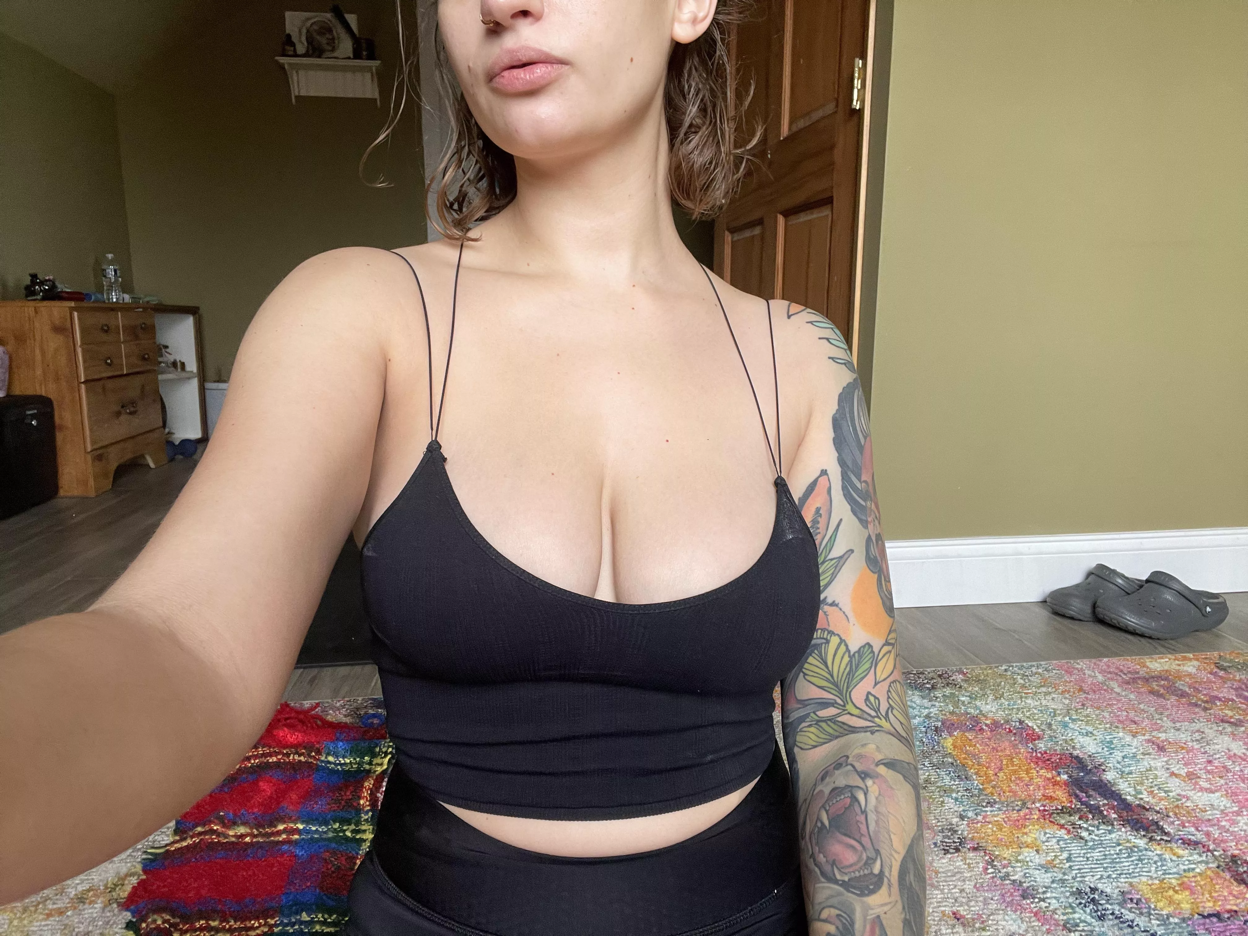 never wear bras anymore ;)