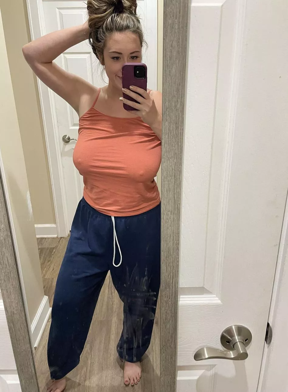 Never wear bras unless I leave the house