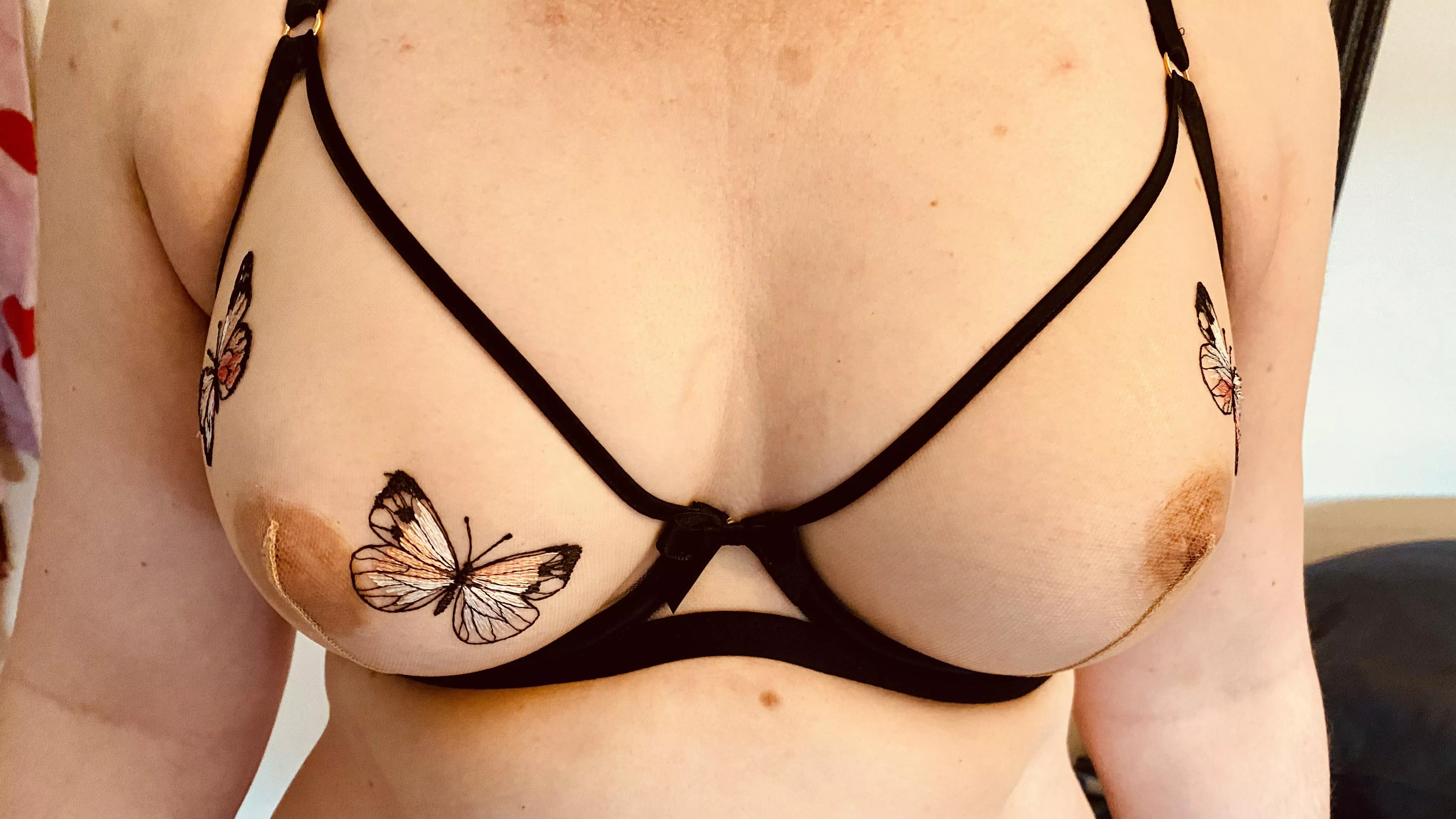 New bra, hope you like it x (F) 43 be nice please