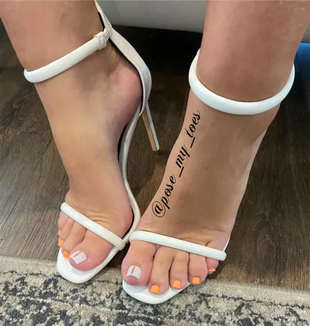 New heels and pedi ❤️