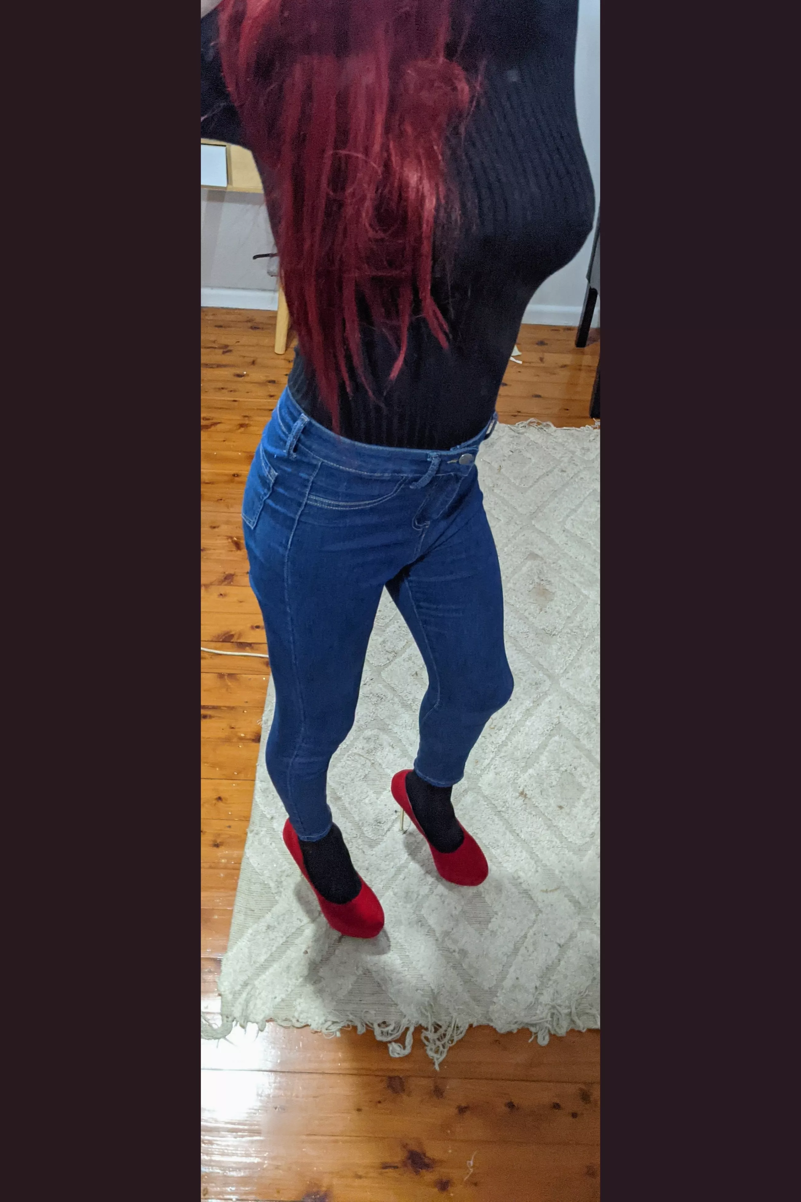 New here, like my heels?