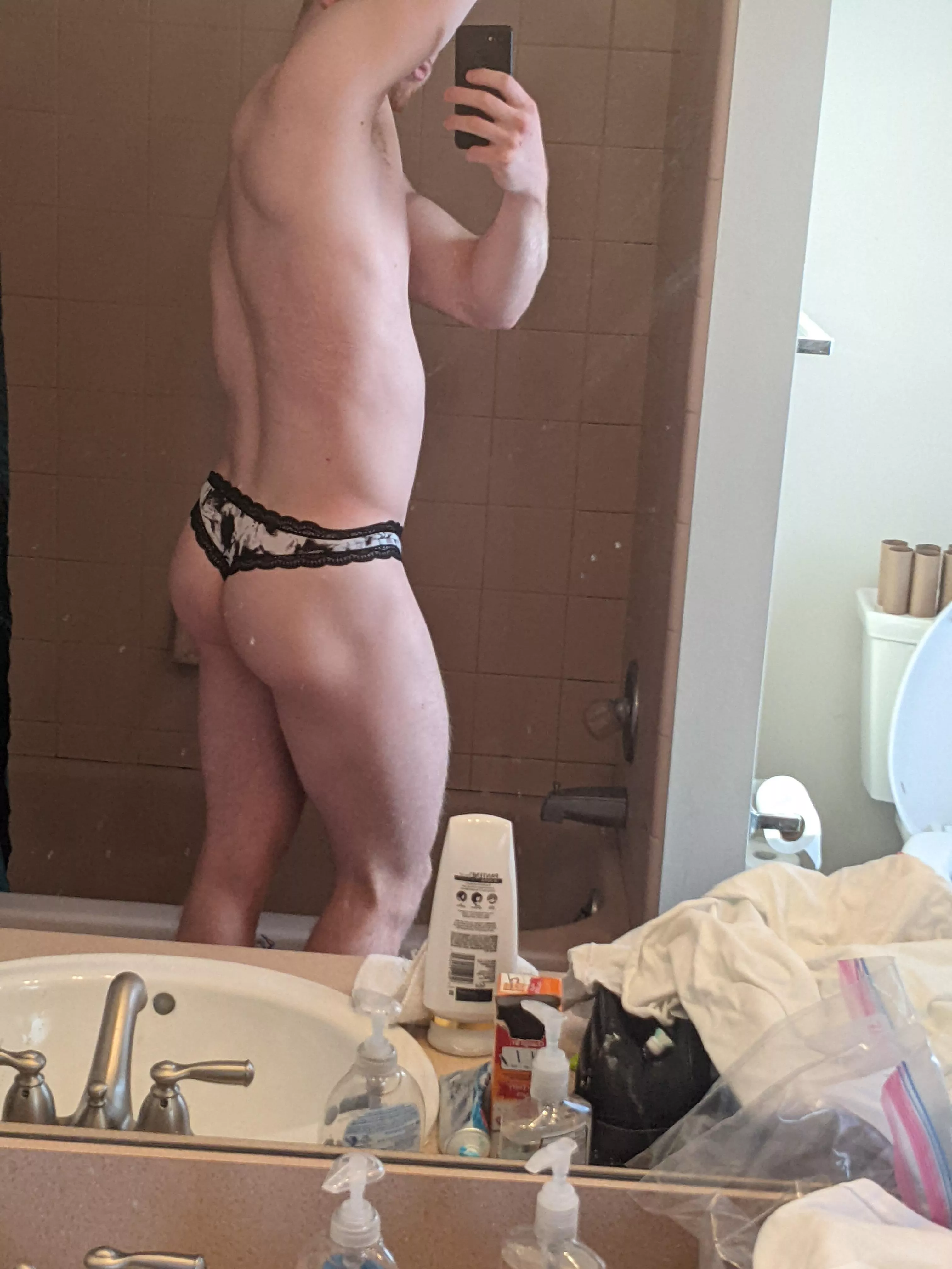 New panties. Same 🍑