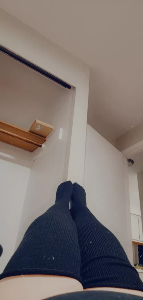 New socks to keep warm!