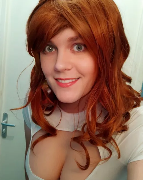 New wig, i wanted to be a redhead!
