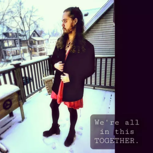 New Year, another new transfeminine look 👠--10cm vegan black beauties from OnlyMaker Shoes. How'd I do, Reddit? 🥰