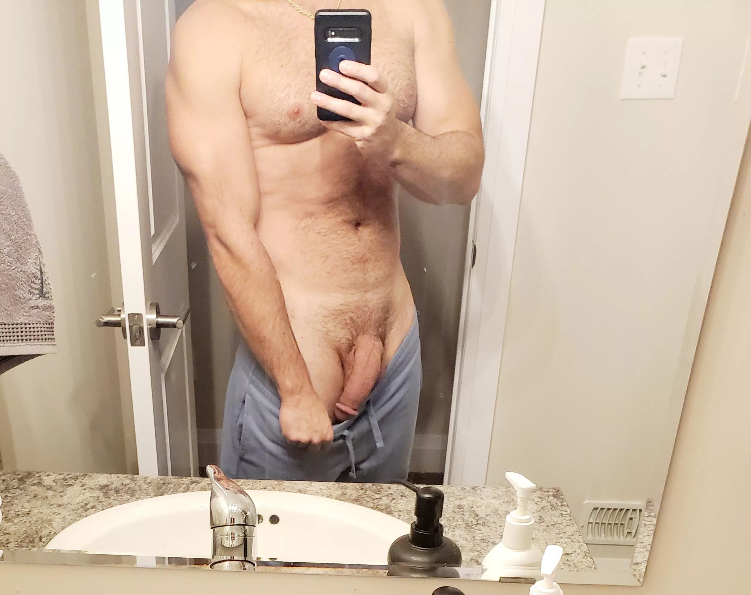 New year, same big cock. Who wants to watch it grow?