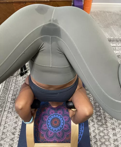 New Year’s resolution: more wet yoga!!!