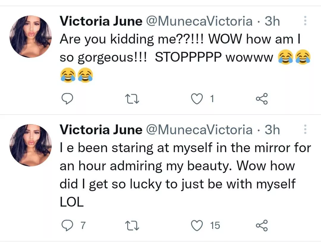 Next level of modesty 😂